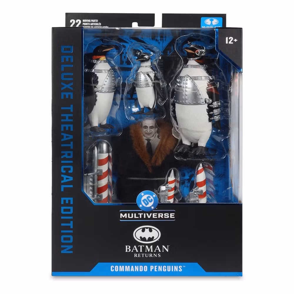 Batman Returns DC Theatrical Deluxe Edition Action Figure Commando Penguins Pack 12 cm (Totalpris 459,-)