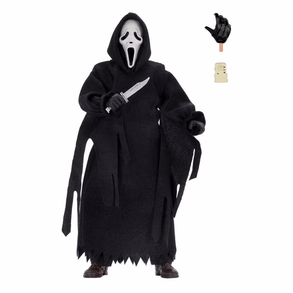 Scream Retro Action Figure Ghostface (Updated) 20 cm (Totalpris 549,-)