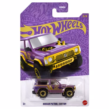 Hot Wheels Pearl and Chrome 2025 Nissan Patrol Custom