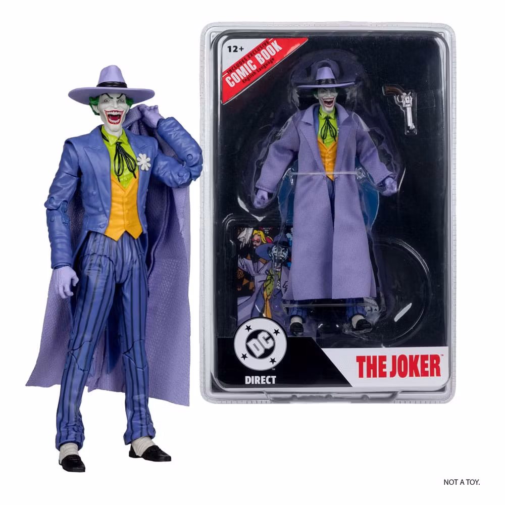 DC Direct Page Punchers Action Figure The Joker (Crisis on Infinite Earths) 18 cm (Totalpris 379,-)