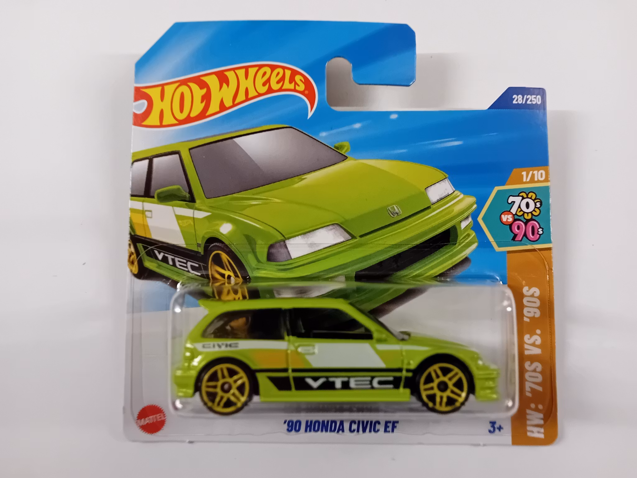Honda Civic EF 1990 grønn #028