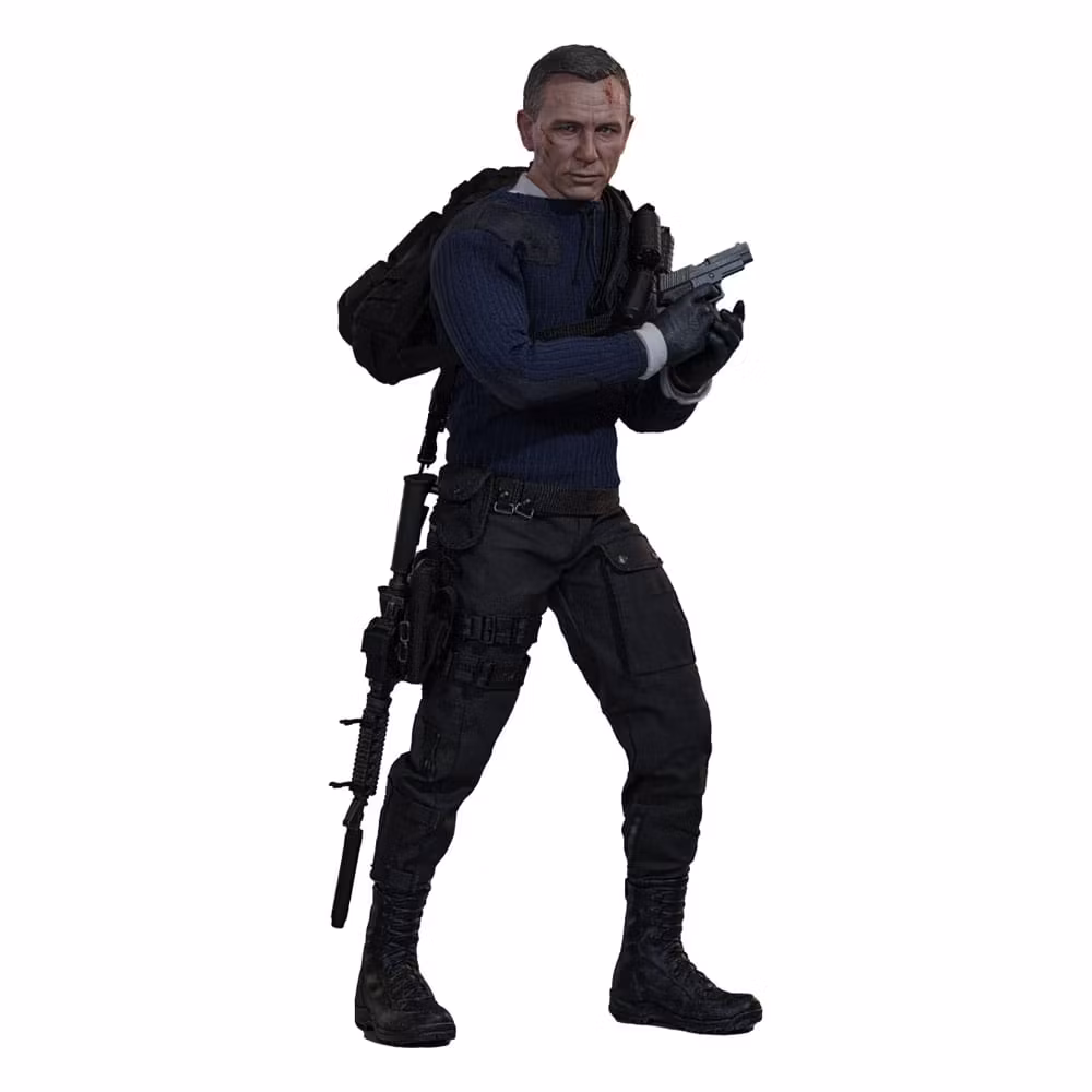 James Bond No Time To Die Movie Masterpiece Action Figure 1/6 (Commando Outfit) (Totalpris 4.995,-)