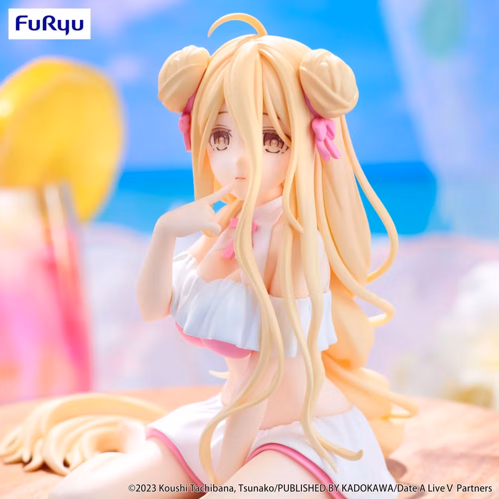 Date A Live V Noodle Stopper PVC Statue Mukuro Hoshimiya Swimsuit Ver. 13 cm