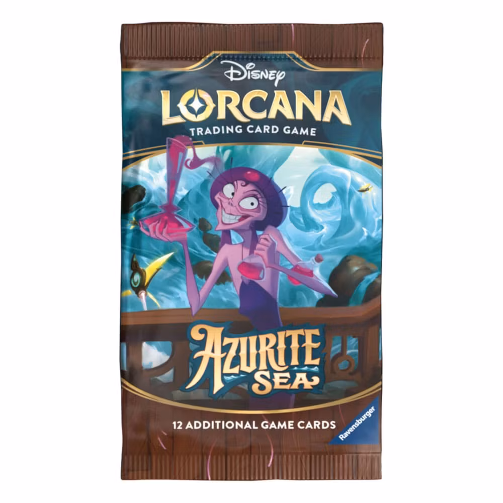 Disney Lorcana TCG Azurite Sea Booster Display (24)  (Totalpris 1698,-) Engelsk utgave