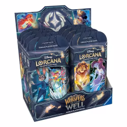 Disney Lorcana TCG Whispers in the Well Starter Decks Display (8)  (Totalpris 1898,-) Engelsk utgave