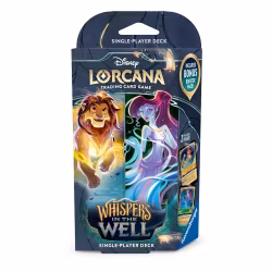 Disney Lorcana TCG Whispers in the Well Starter Deck Amber & Emerald Engelsk utgave