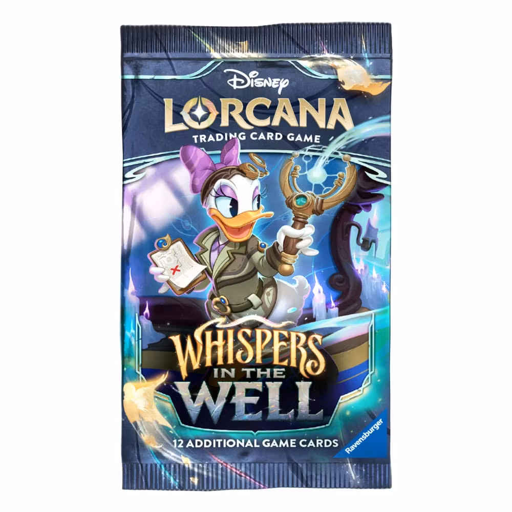 Disney Lorcana TCG Whispers in the Well Booster-pack Engelsk utgave