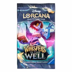 Disney Lorcana TCG Whispers in the Well Booster-pack Engelsk utgave