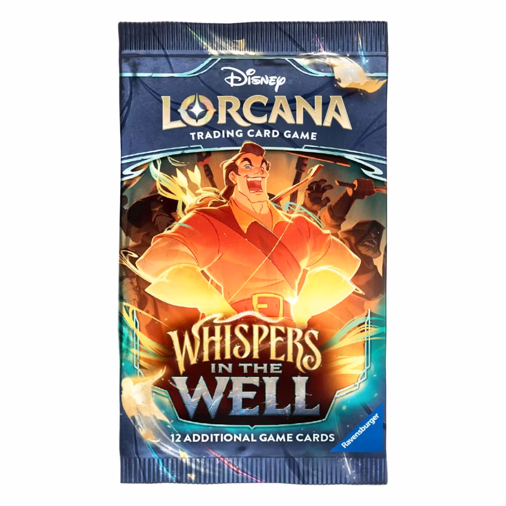 Disney Lorcana TCG Whispers in the Well Booster-pack Engelsk utgave