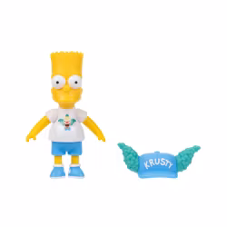 The Simpsons 6cm Bart med Krusty Hat