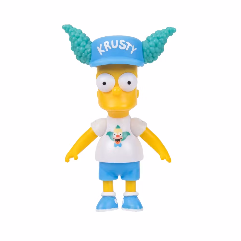 The Simpsons 6cm Bart med Krusty Hat
