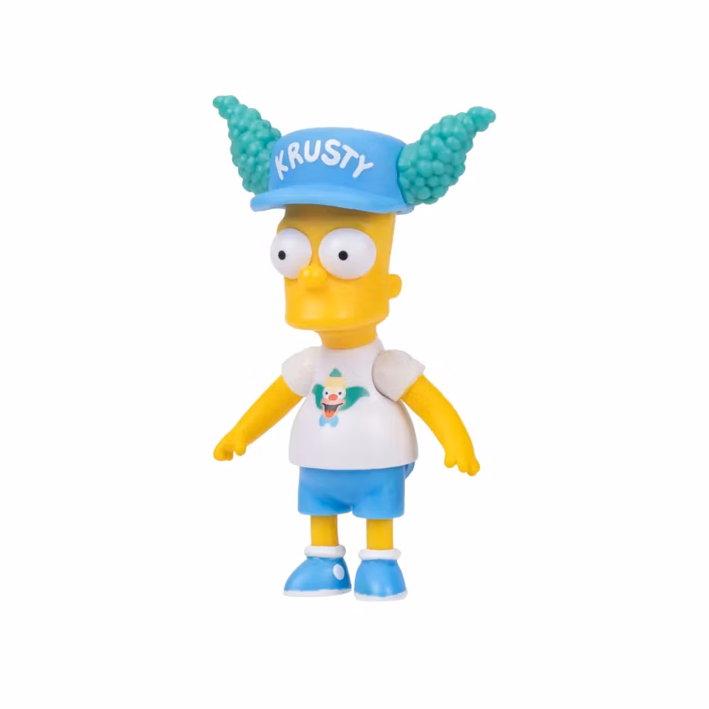 The Simpsons 6cm Bart med Krusty Hat