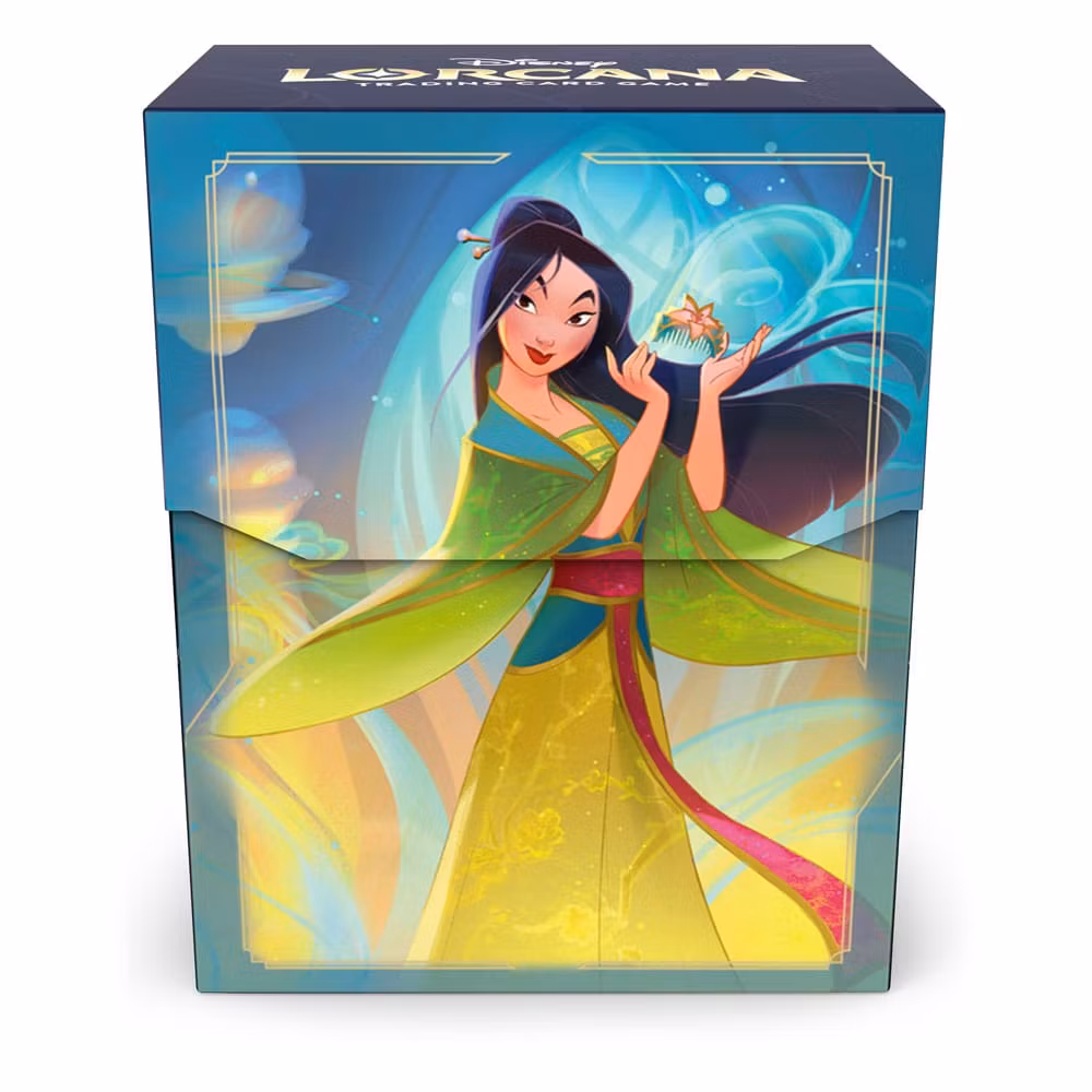 Disney Lorcana TCG Deck Box Mulan