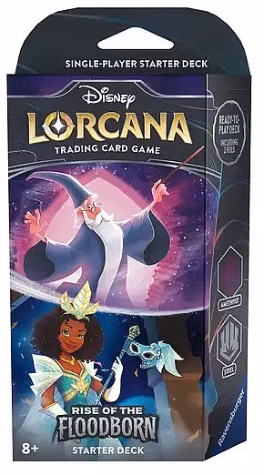 Disney Lorcana TCG Rise of the Floodborn Starter Decks Amethyst/Steel