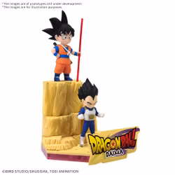 Byggesett Dragon ball Daima Son Goku & Vegeta mini