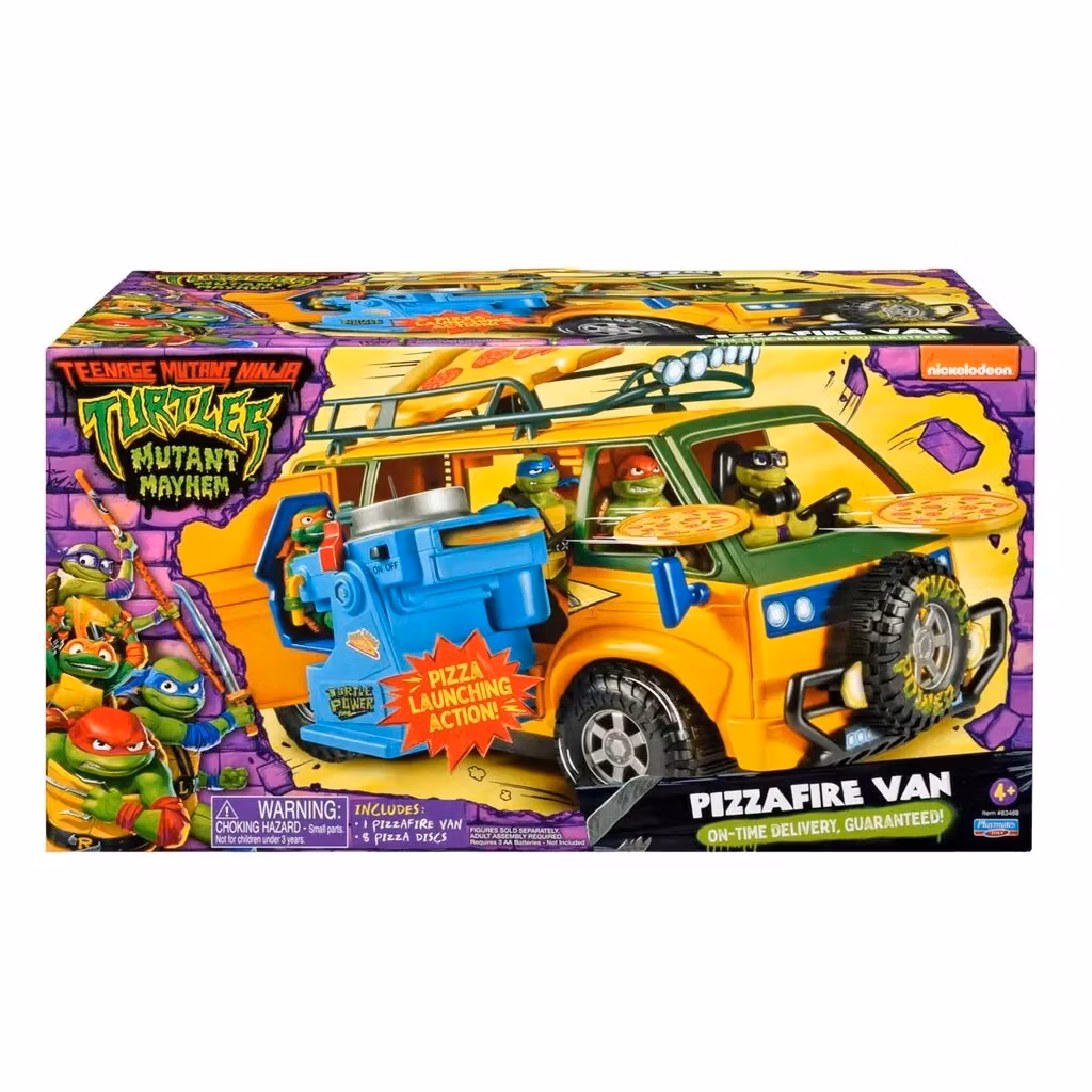 Turtles Mutant Mayhem Pizza Delivery Van