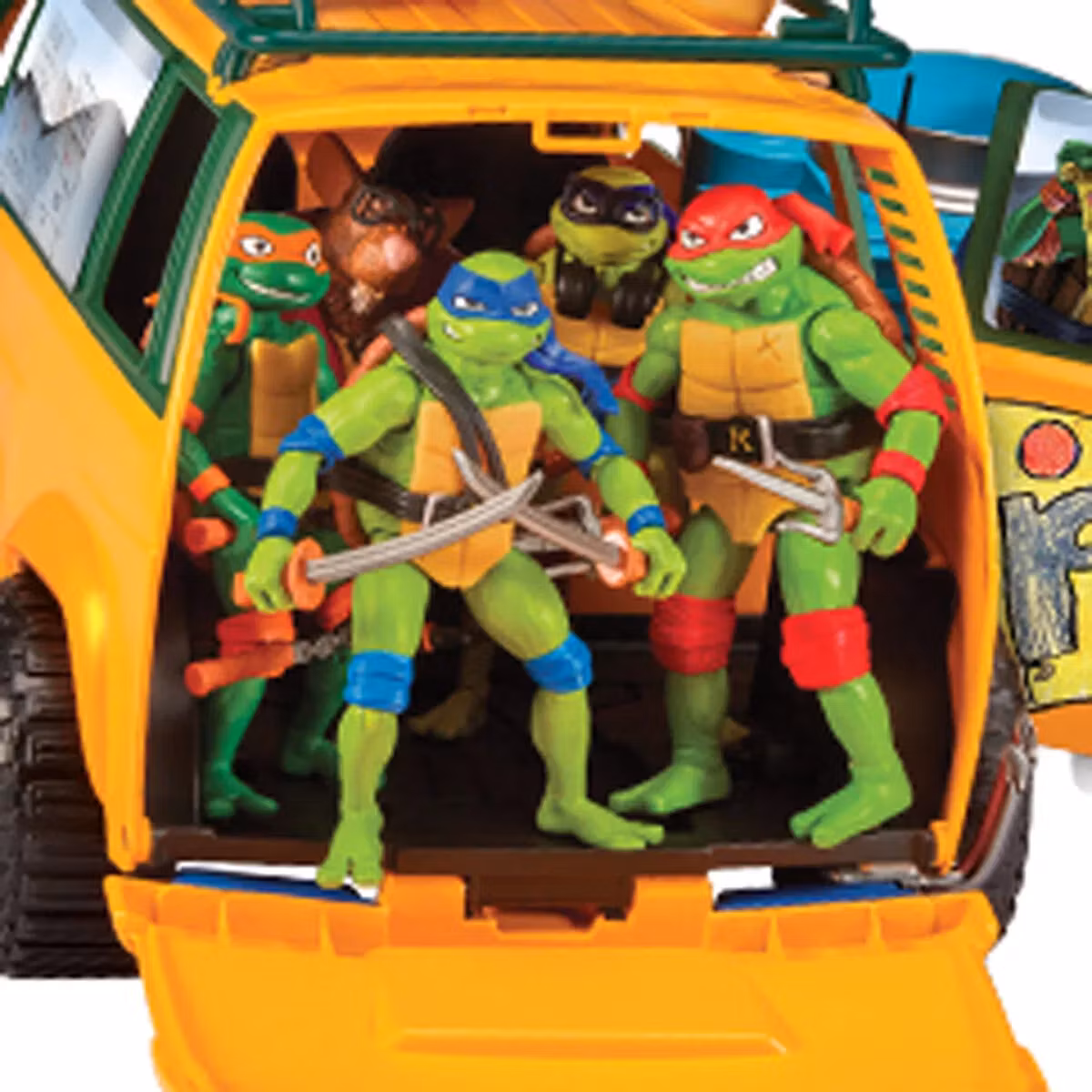 Turtles Mutant Mayhem Pizza Delivery Van