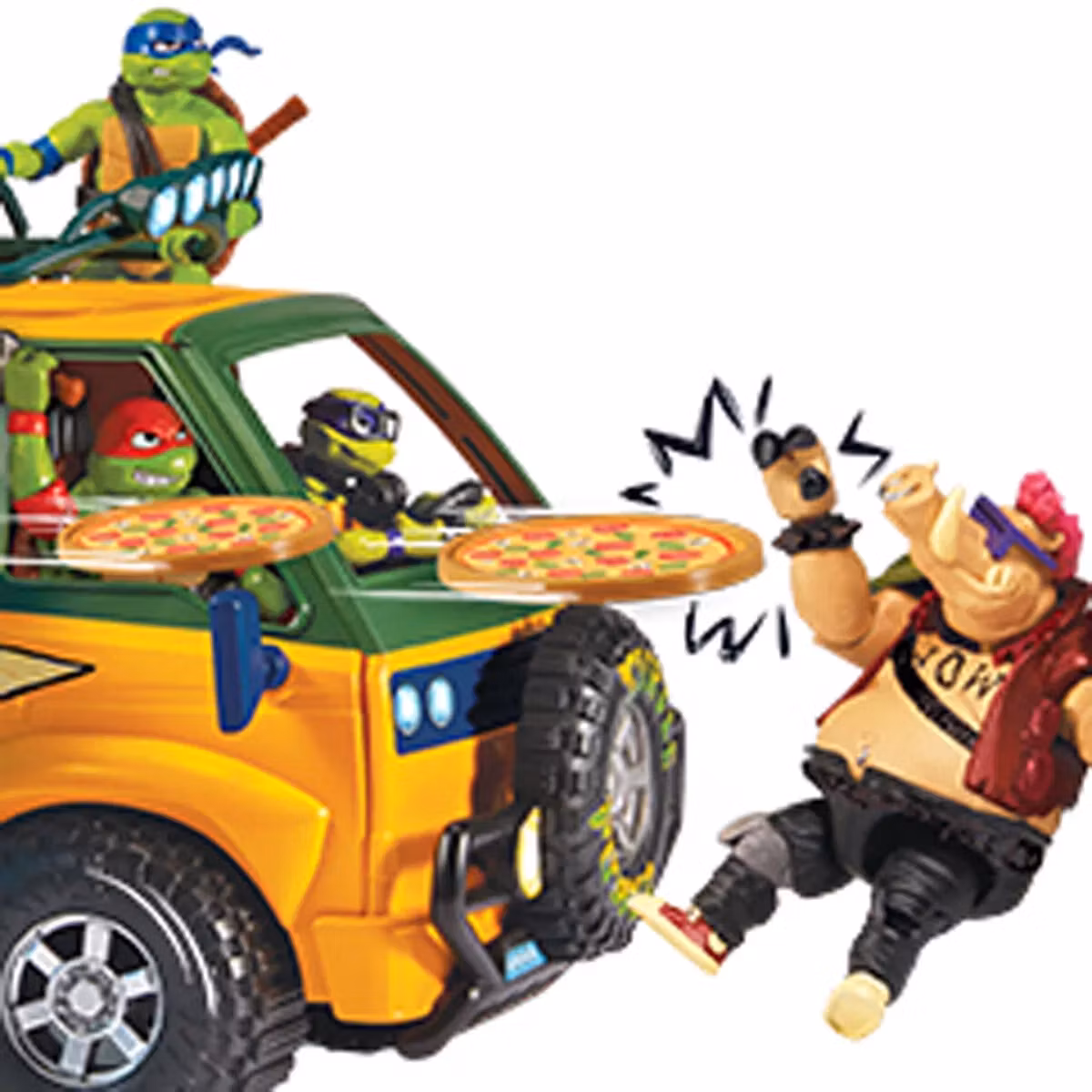 Turtles Mutant Mayhem Pizza Delivery Van