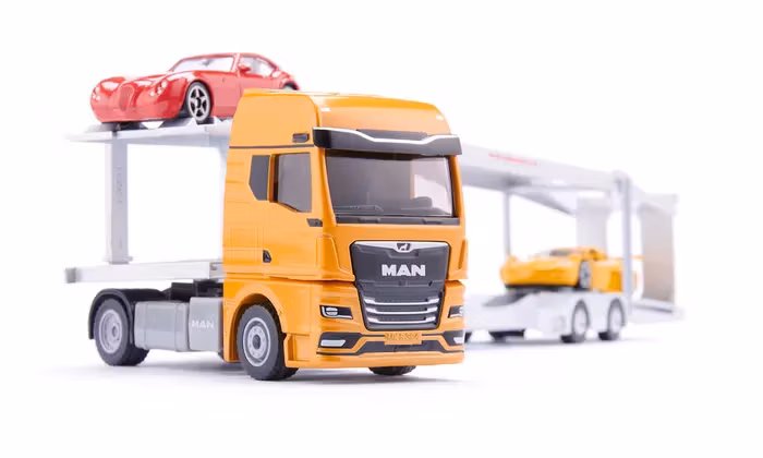 MAN Biltransporter m/2 sportsbiler 1:50