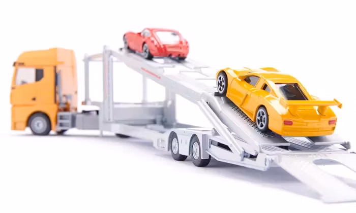 MAN Biltransporter m/2 sportsbiler 1:50