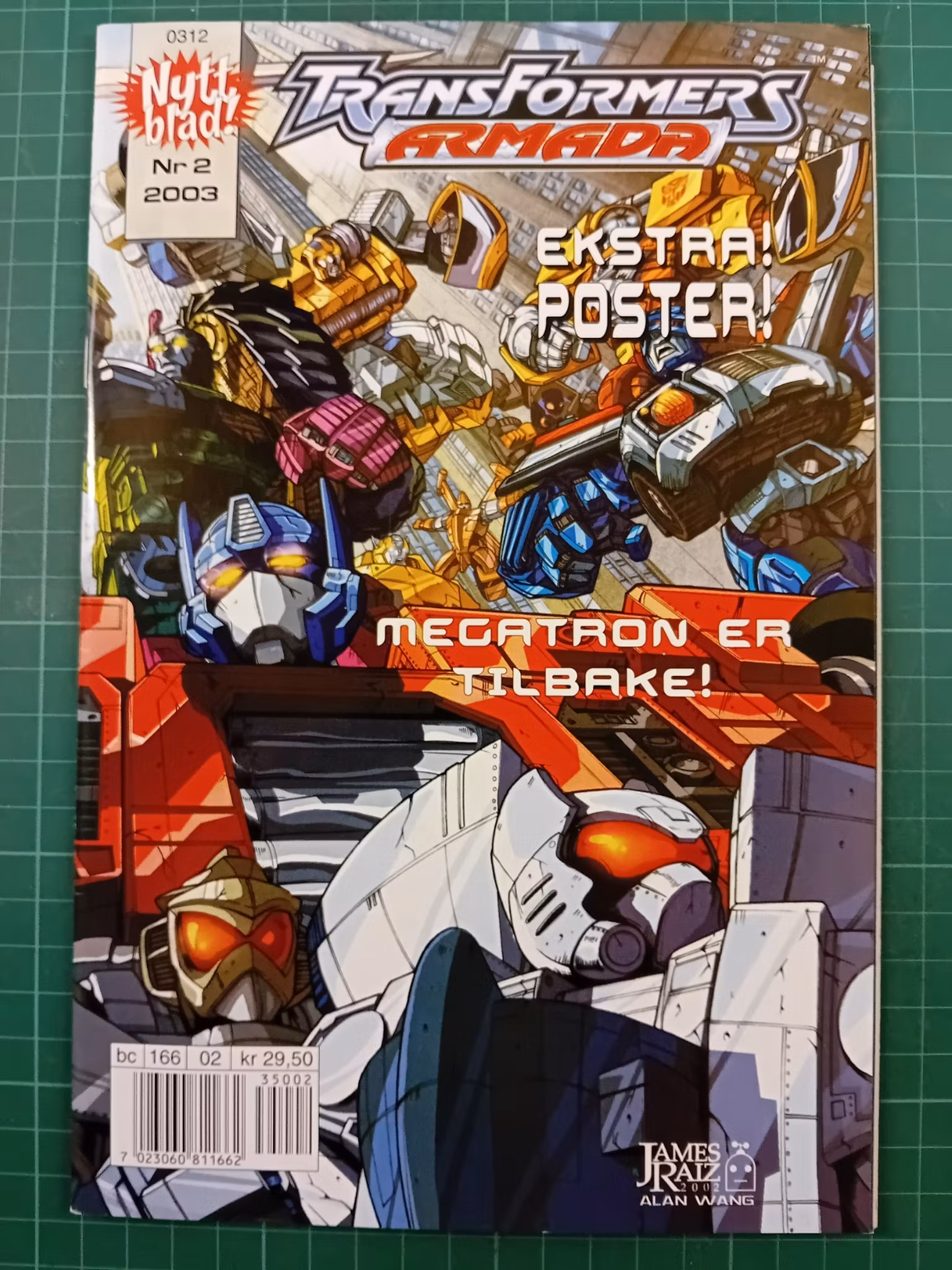 Transformers Armada 2003 - 02 m/poster