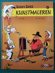 Lucky Luke kunstmaleren