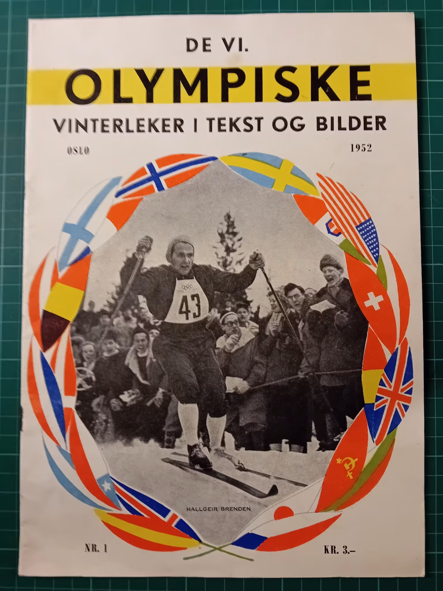 De VI olympiske vinterlekene Oslo 1952 Nr.1