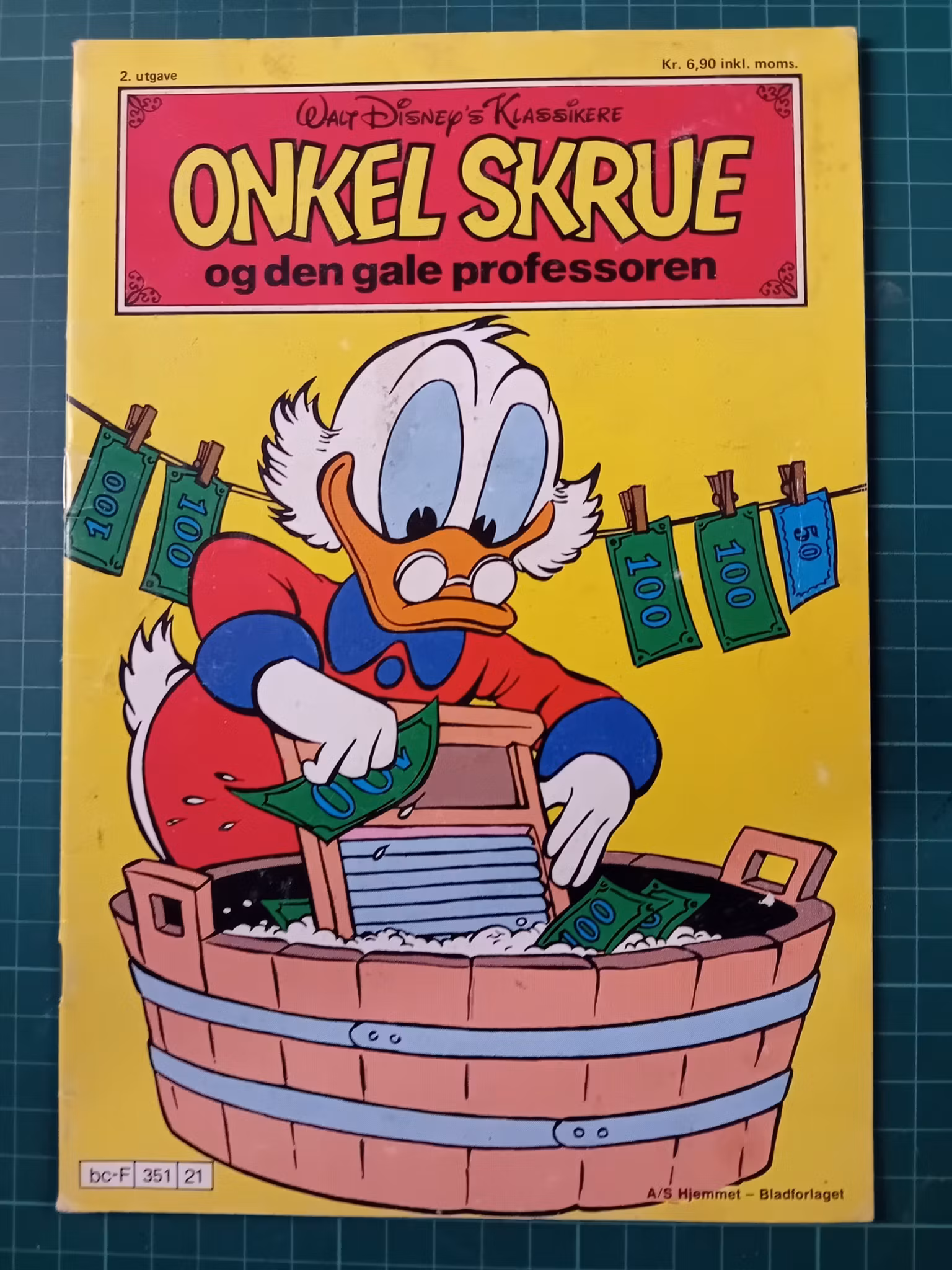 Onkel Skrue og den gale proffessoren 2.utgave