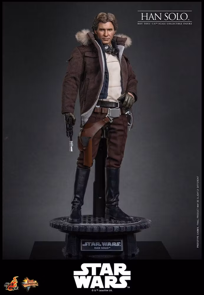 Star Wars Episode V Movie Masterpiece Action Figure 1/6 Han Solo 31 cm (Totalpris 4.795,-)