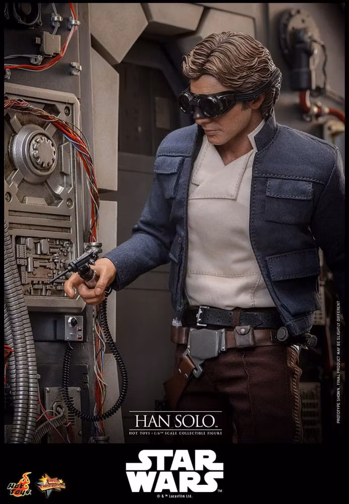 Star Wars Episode V Movie Masterpiece Action Figure 1/6 Han Solo 31 cm (Totalpris 4.795,-)