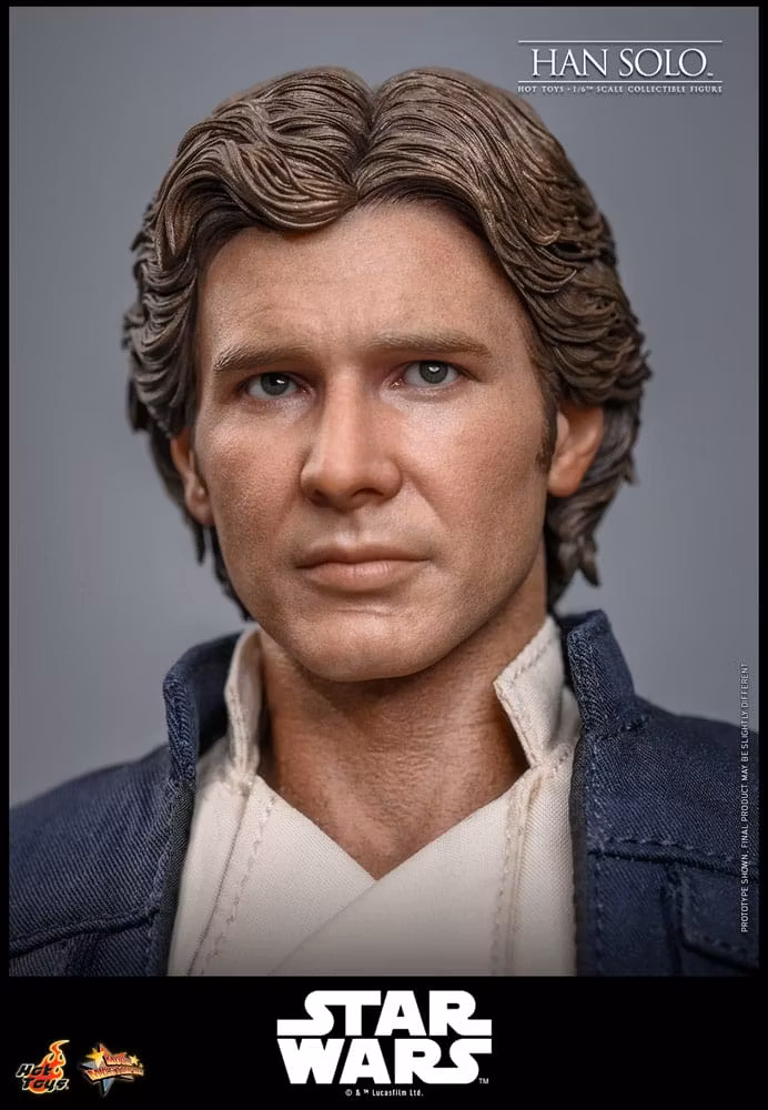 Star Wars Episode V Movie Masterpiece Action Figure 1/6 Han Solo 31 cm (Totalpris 4.795,-)