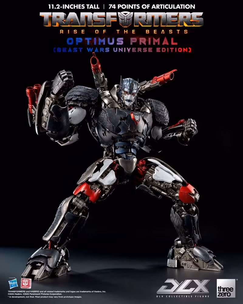 Transformers: Rise of the Beasts DLX Action Figure Optimus Primal (Beast Wars Universe Edition) 29 cm (Totalpris 3.998,-)