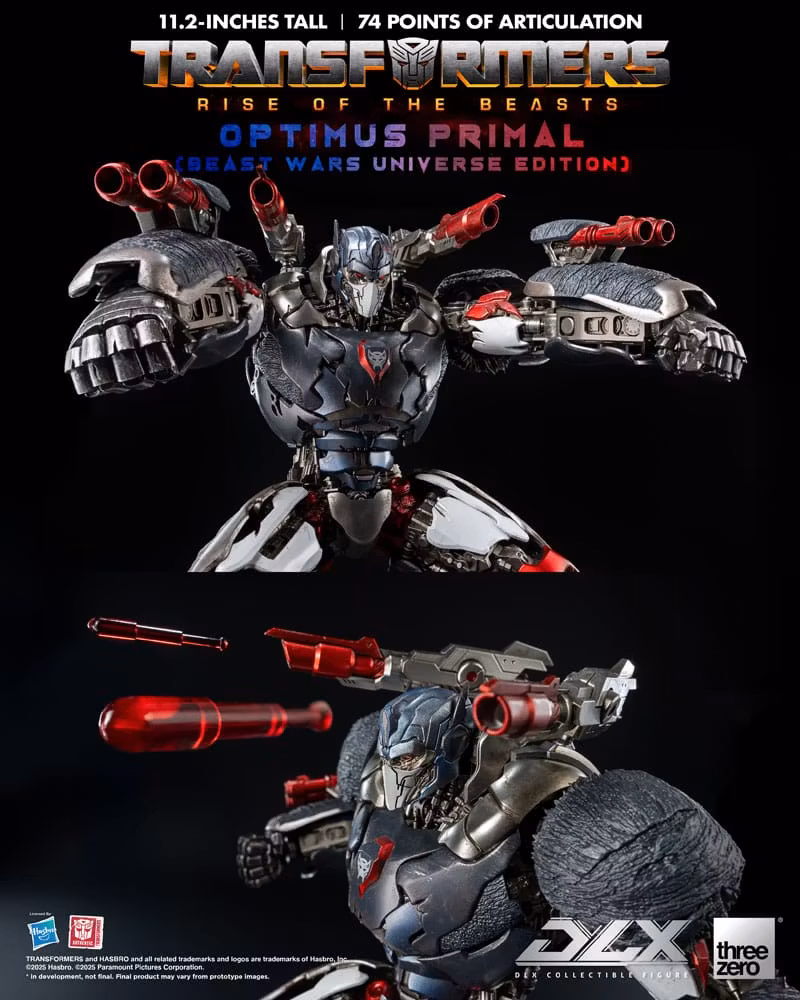 Transformers: Rise of the Beasts DLX Action Figure Optimus Primal (Beast Wars Universe Edition) 29 cm (Totalpris 3.998,-)