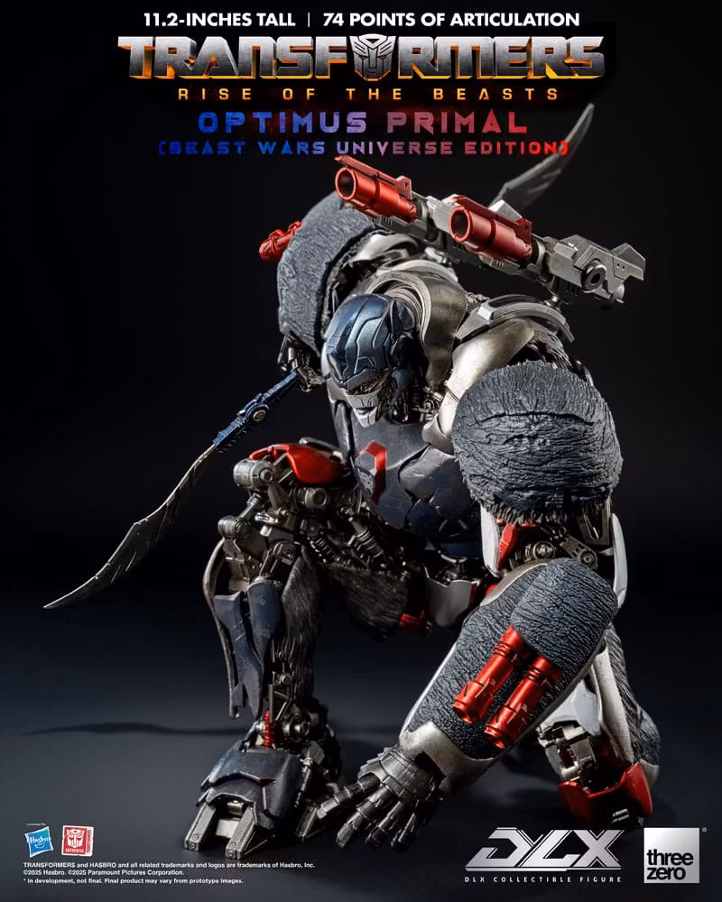 Transformers: Rise of the Beasts DLX Action Figure Optimus Primal (Beast Wars Universe Edition) 29 cm (Totalpris 3.998,-)
