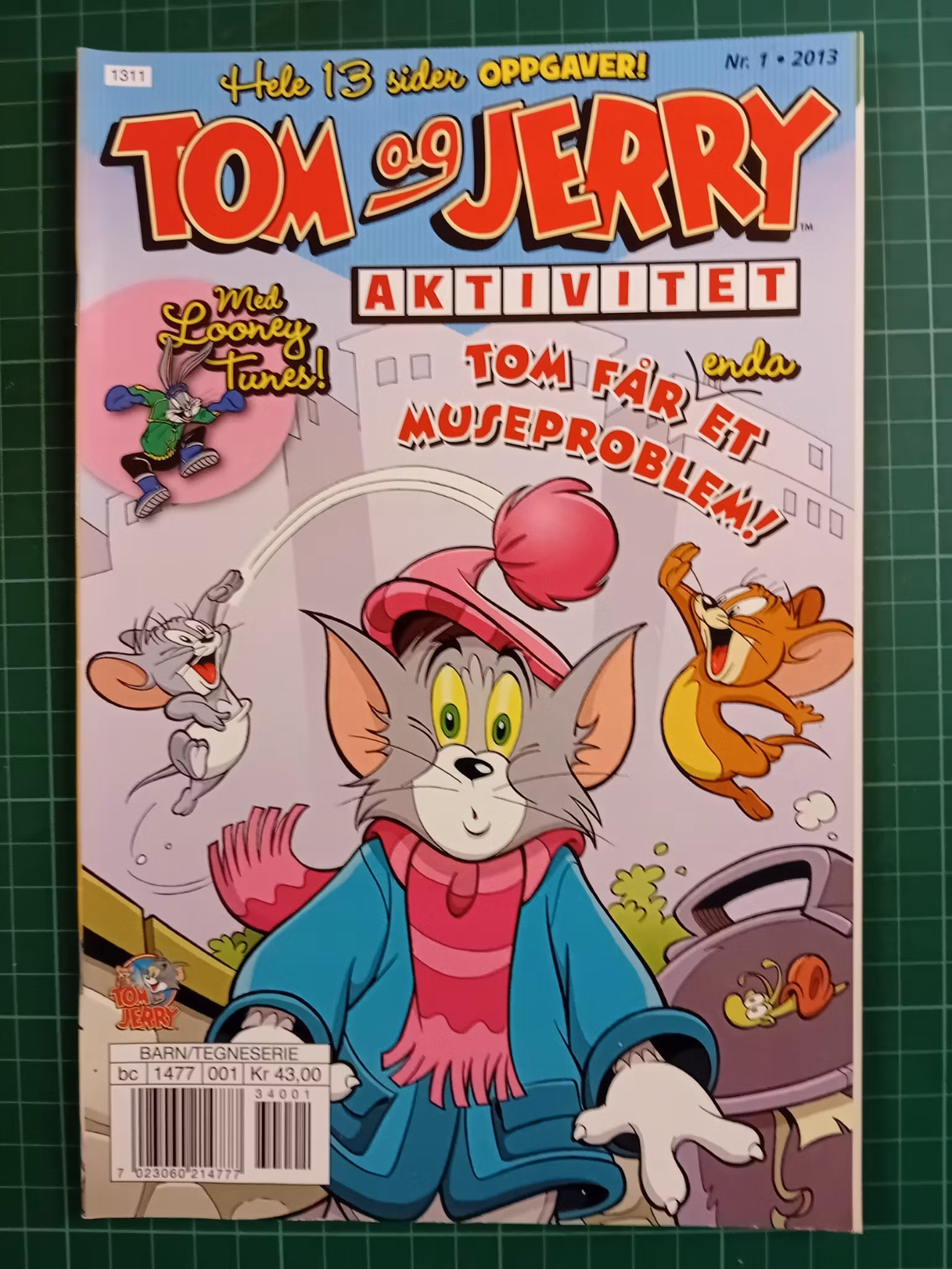 Tom og Jerry aktivitetshefte 2013 - 01