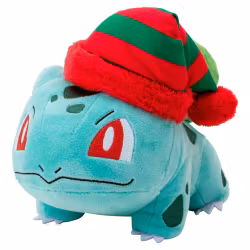 Pokémon Plush Figure Winter Bulbasaur med nisselue 20 cm