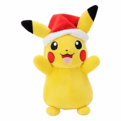 Pokémon Plush Figure Winter Pikachu med nisselue 20 cm