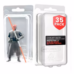 Clamshell PET Protectors 35-Pack for Action Figures XL