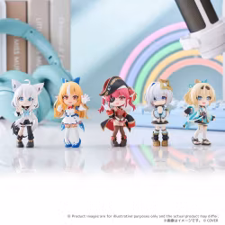 Hololive Production PalVerse PVC Figures Vol. 1 9 cm Assortment 6 stykk. Komplett kartong (Totalpris 898,-)