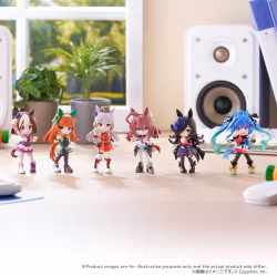 Uma Musume: Pretty Derby PalVerse PVC Figures Vol. 1 9 cm Blind Box Assortment (6). Komplett kartong (Totalpris 898,-)
