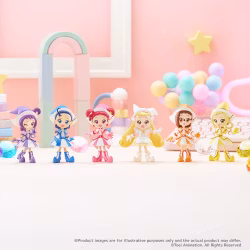 Ojamajo Doremi "Dokkan!" PalVerse PVC Figures 9 cm Blind Box Assortment (6) Komplett kartong (Totalpris 829,-)