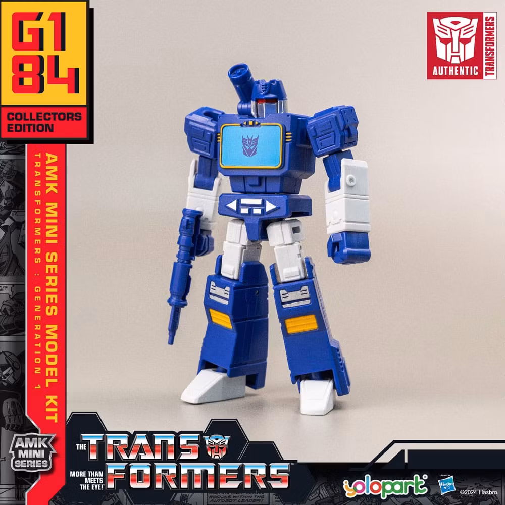 Transformers Yolopar byggesett: Soundwave 11 cm