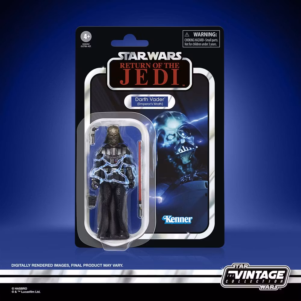 Star Wars Episode VI Vintage Collection Action Figure Darth Vader (Emperor's Wrath) 10 cm (Totalpris 279,-)