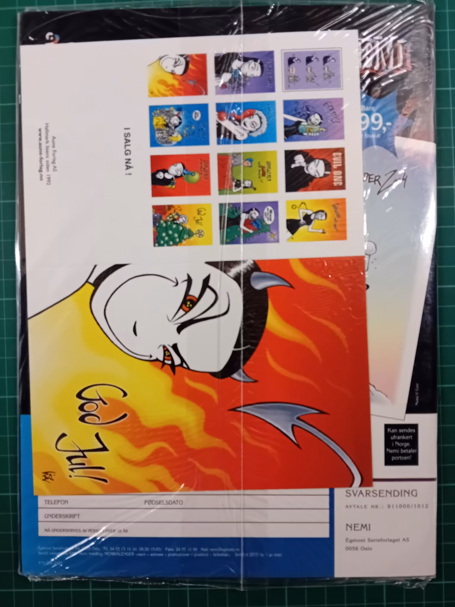 Nemi #008(forseglet m/julekort)