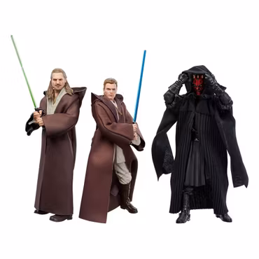 Star Wars Black Series: 3-Pack Qui-Gon Jinn, Darth Maul, Obi-Wan Kenobi (Episode I)