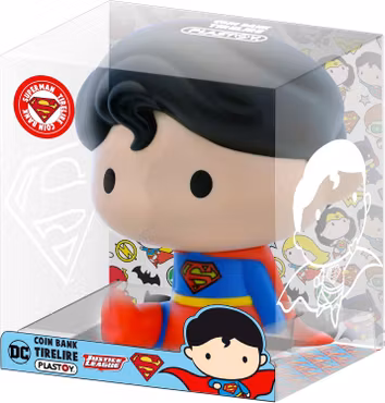 Mynt bank Supermann 12cm
