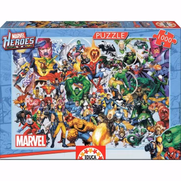 Puslespill Marvel heroes (1000 biter)