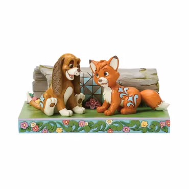 An unlikely friendship (Fox & Hound)