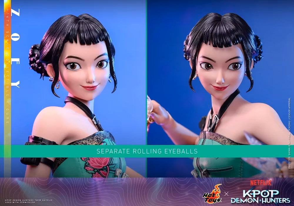 KPop Demon Hunters Action Figure 1/6 Zoey 27 cm (Totalpris 4.295,-)