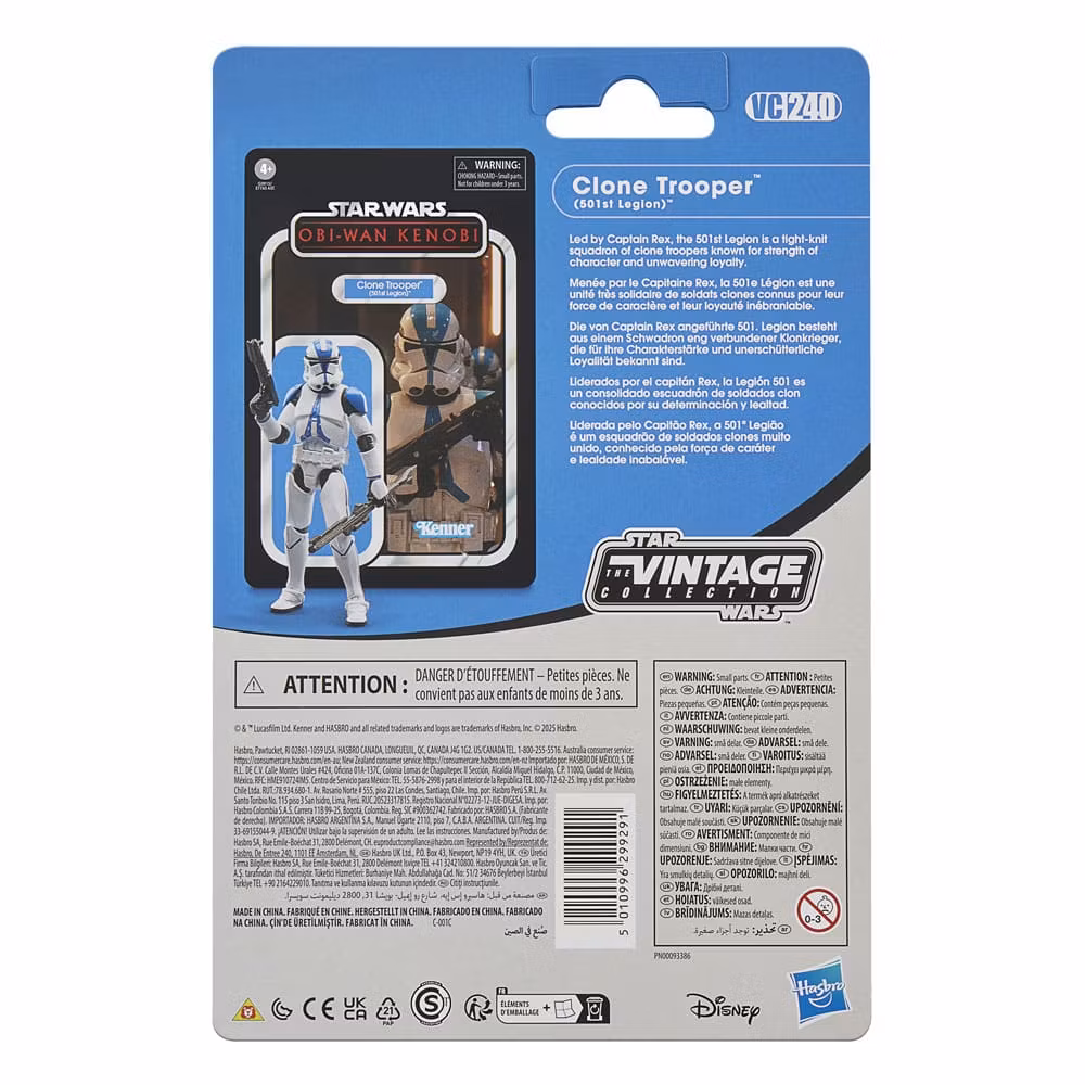 Star Wars Vintage Collection Clone Trooper (501st Legion) Obi-Wan Kenobi